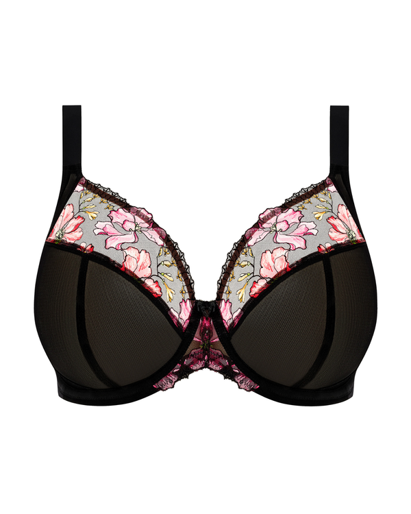 Elomi's Teagan Underwire Plunge: Rainbow, made for curves