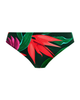 Pichola by Fantasie Swim in tropical print on green background  ghost