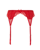 Heidi Suspender: Ruby Red made for curves
