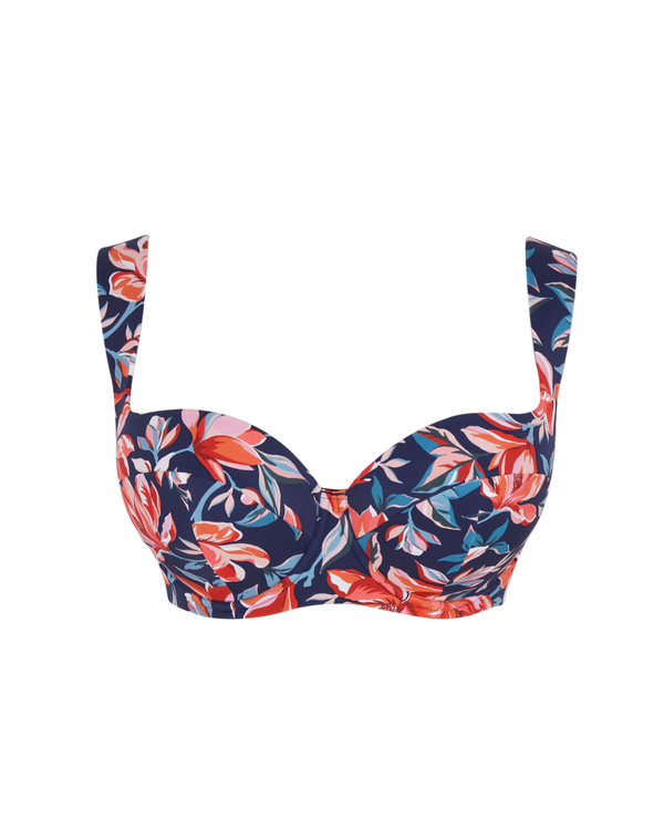 Panache Swim Liliflora Bette Balconette Top, made for curves