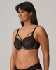 Prima Donna Sophora Balcony Bra in Black, made for curves