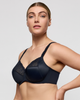 Prima Donna Salerno Full Cup Bra in Midnight, made for curves