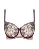 Samanta Silvia Bra in Aubergine, made for curves