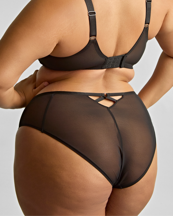 Sculptresse Ella High Leg Brief made for curves