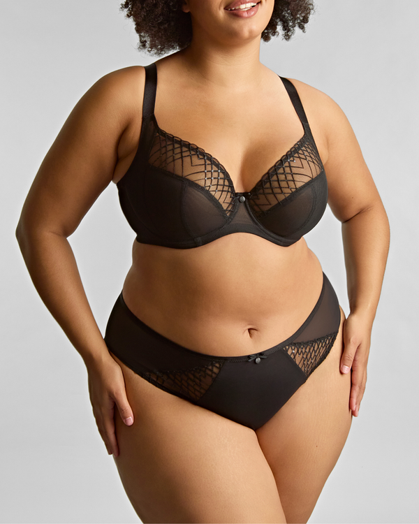 Sculptresse Ella High Leg Brief made for curves