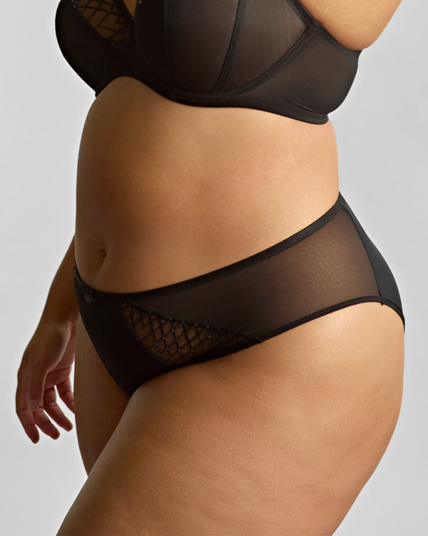 Sculptresse Ella High Leg Brief made for curves