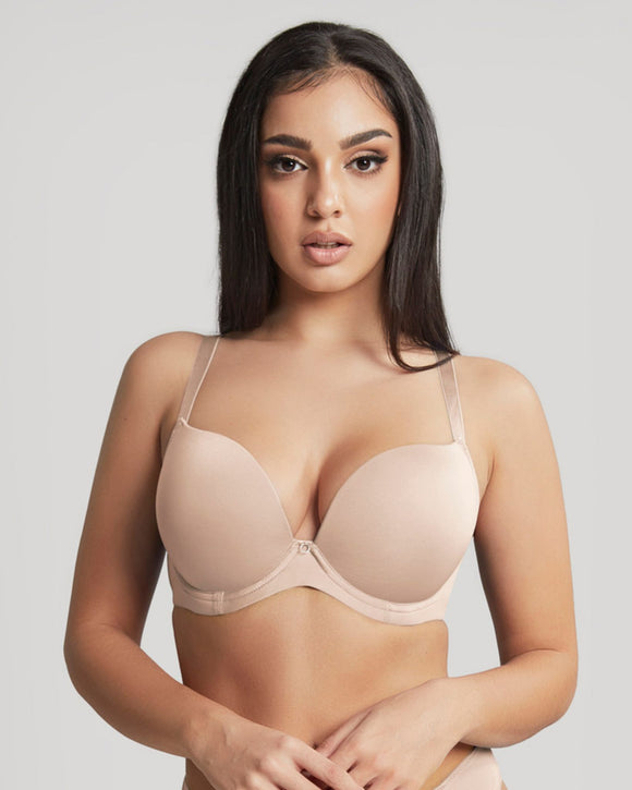 Le-Buste-Australia-10666-Cleo-by-Panache-Faith-Moulded-Plunge-Bra-Latte-Front