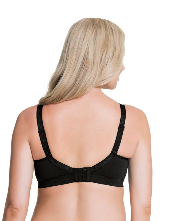 Cake Lingerie Sugar Candy Seamless Wirefree Nursing Bra Black