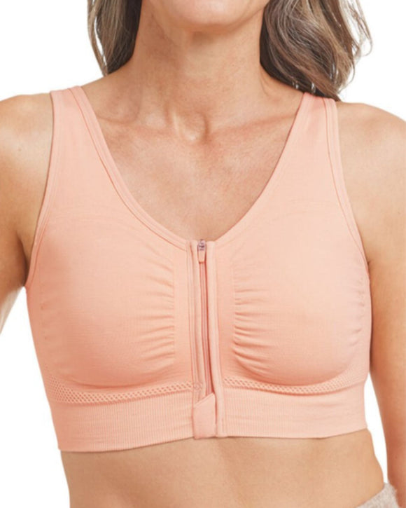 Avia Women's Zip-Front Sports Bra