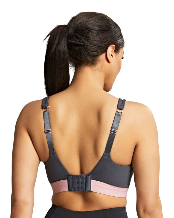 Le-Buste-Australia-5022-Panache-Sports-Non-Padded-Underwire-Sports-Bra-Charcoal-Pink-Back