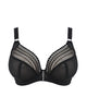 Elomi Matilda Plunge Bra Black designed for Fuller Busts and Curves