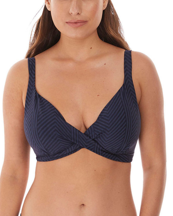 Le-Buste-Australia-FS6900-Fantasie-Long-Island-Deep-Plunge-Bikini-Blue-Black-Front