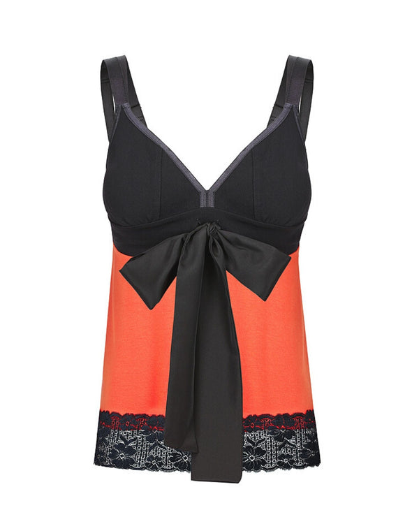 My Cup Runneth Over Straight Laced Top L'Orange